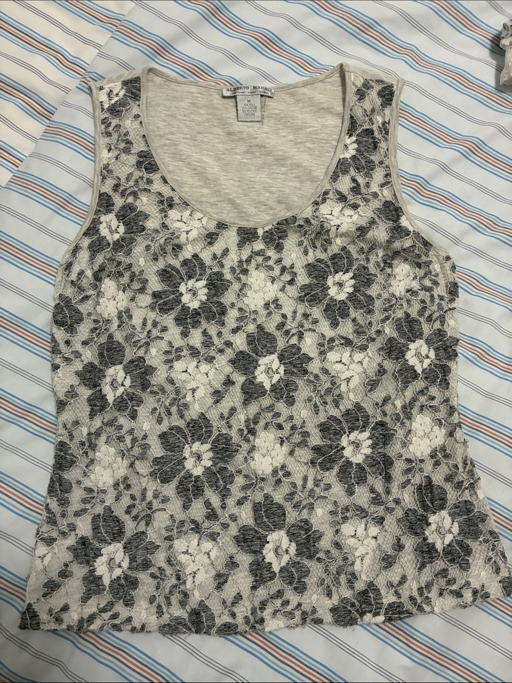 Alberto Makali Cream with dark gray 2 piece set - Picture 2 of 11